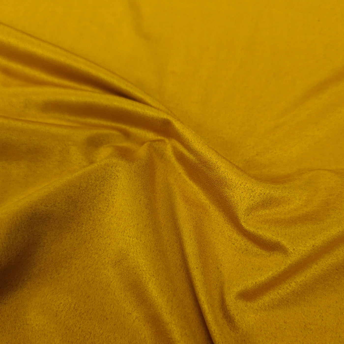 Lightweight Stretch Faux Suede - Mustard