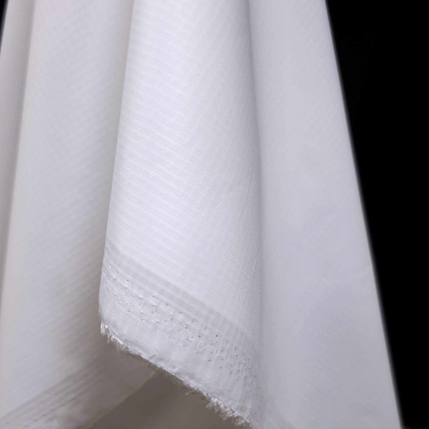 Lined Ripstop - White