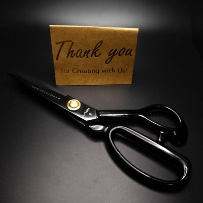 LDH | Midnight Edition Fabric Shears | Rubber Handle | 8" (20 cm)