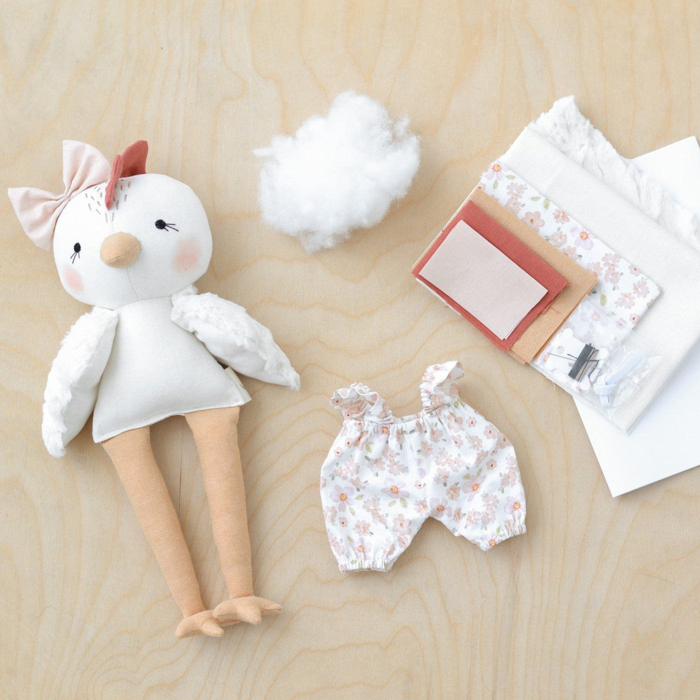 Sewing Kit | Claire Chicken Doll