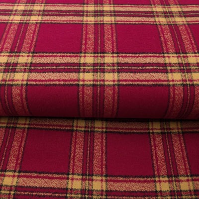 Mammoth Organic Flannel | Robert Kaufman | Red