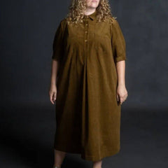 PDF SEWING PATTERN | Scout Curvy Shirt & Dress | Merchant & Mills | UK 18–28