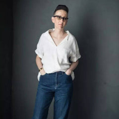 PDF SEWING PATTERN | Factory Top Addition | Merchant & Mills | UK 8–18