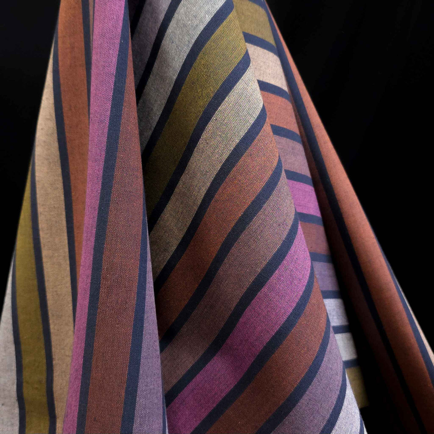 Yarn Dyed | 100% Cotton | Monarch Grove | Wings | Dark Fushia | Fableism