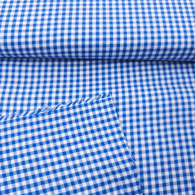 Carolina Gingham 100% Cotton | Robert Kaufman | 1/8" - 3 mm - Royal