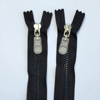 Nylon Coil Zipper 5" Black