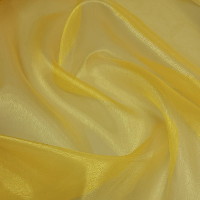 Organza Fabric- Yellow