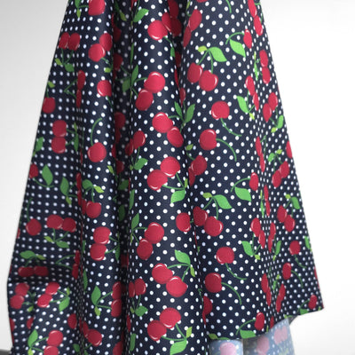Pul | Cherry Polka Dot | Navy