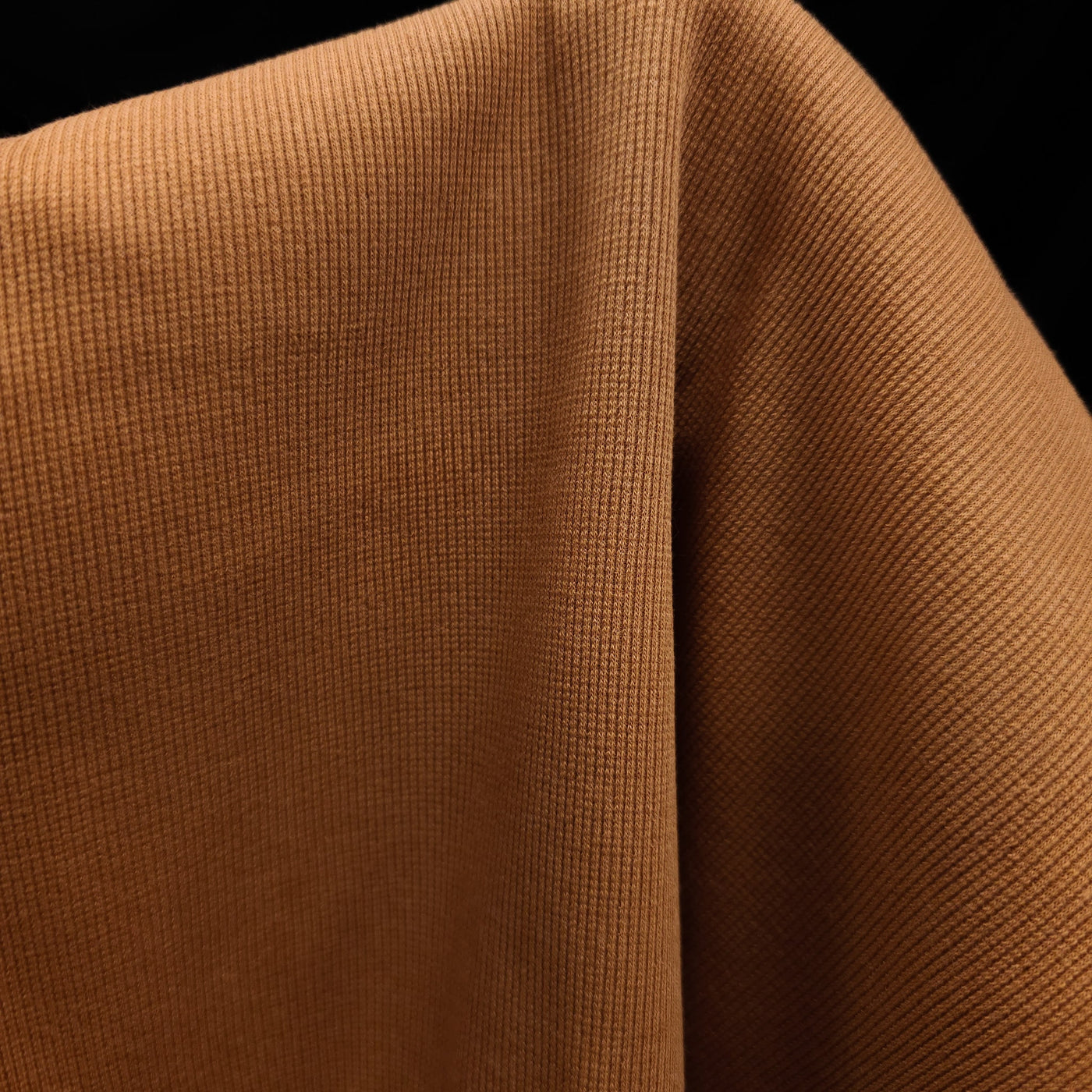 Tubular Pima Cotton Ribbing | 2x2 | Terracotta