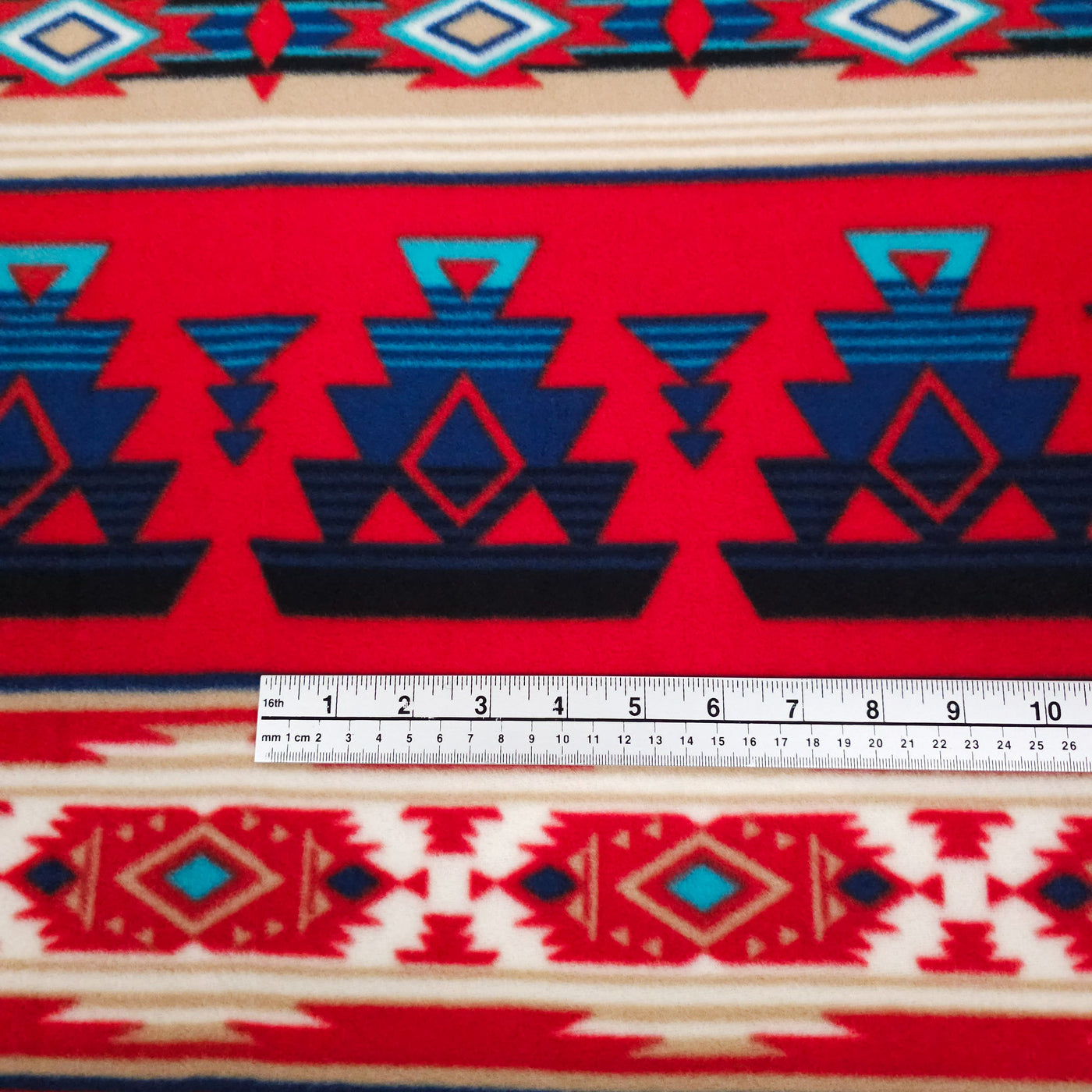 Polar Fleece | Aztec | Heirloom | Red