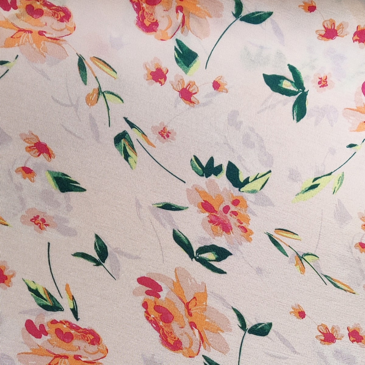 Rayon Jersey Fabric - Flowers