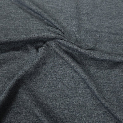 Rayon Jersey - Charcoal 