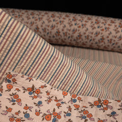 Reversible Quilted Double Gauze Seersucker | June & Seers Joe | Skin & Toffee