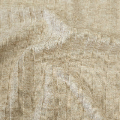 Ribbed Knit Fabric - Natural Beige  Jelly Fabrics – Jelly Fabrics Ltd