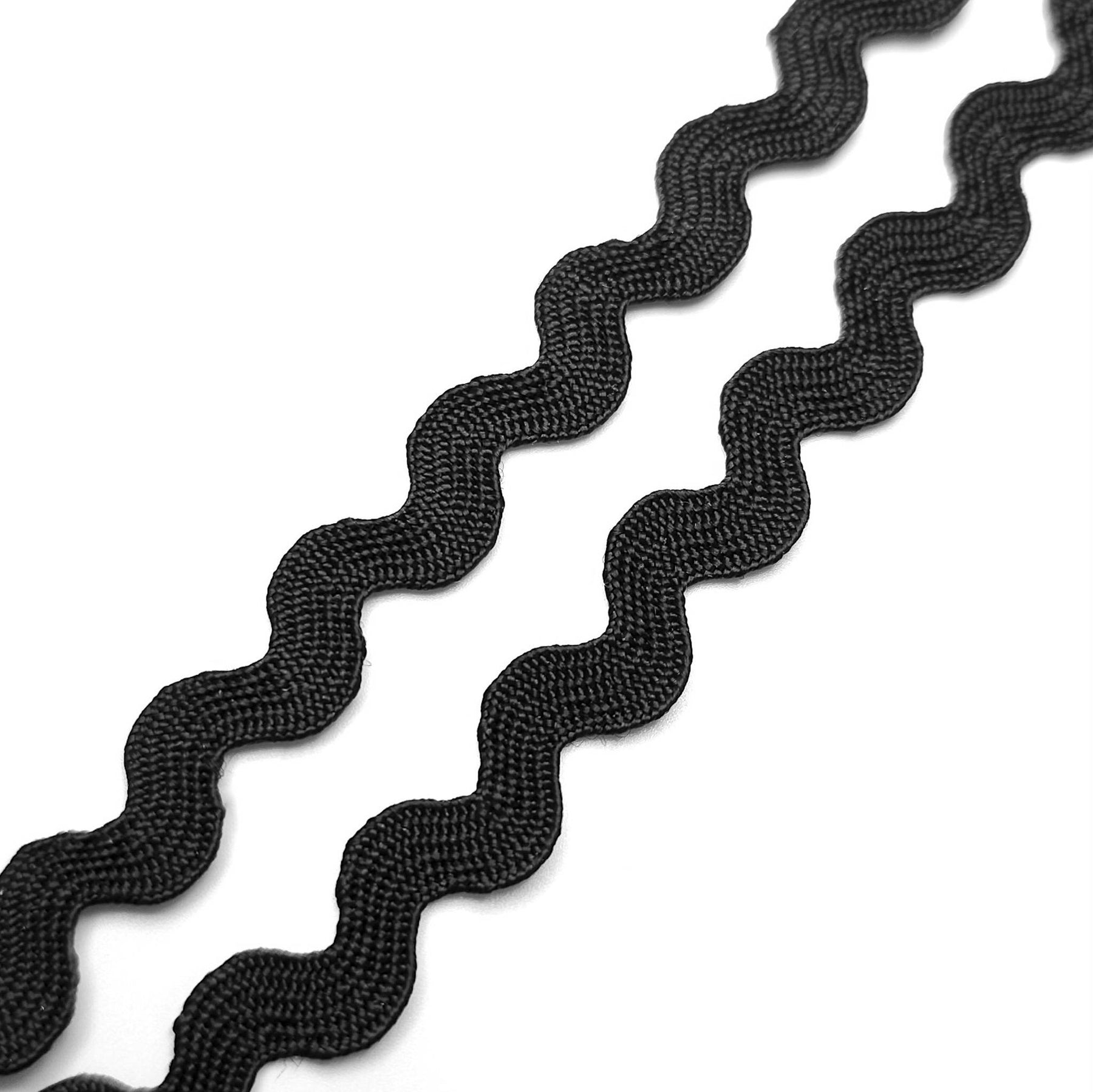 Mini Rick Rack Trim Polyester Rick Rack Trim 9 mm | Decorative Zigzag Trim – Les Tissées