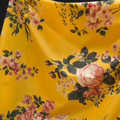 Ripstop | Flowers | Yellow