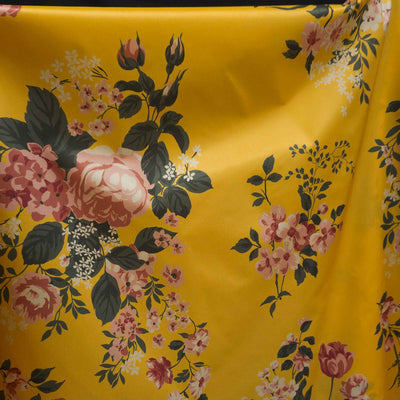Ripstop | Flowers | Yellow