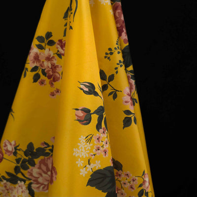 Ripstop | Flowers | Yellow