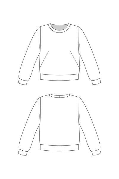 PDF Sewing Pattern | Sloane Sweatshirt | Named Clothing