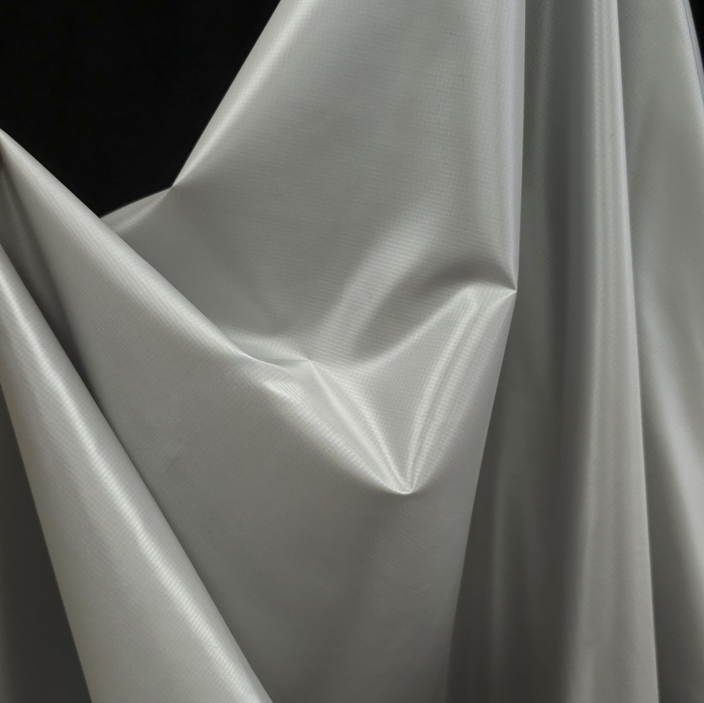 Shiny Ripstop - Light Gray