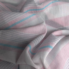 Yarn-Dyed Single Cotton Gauze | Striped
