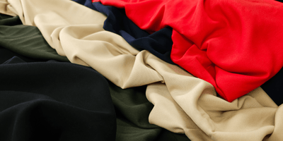 Burgundy Ponte De Roma Knit Fabric Fabric, Raspberry Creek Fabrics