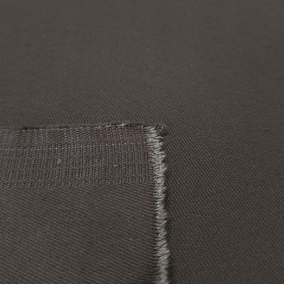 Cotton Stretch Denim Fabric - Charcoal