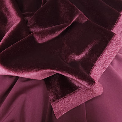 Streth Velour - Rose