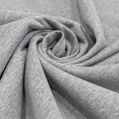 Sweatshirt Fabric | The Classic | Made in Montréal | Heathered Gray | 122 CM | END OF ROLL