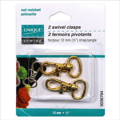 UNIQUE | Swivel Hook | 12mm (1⁄2″) | 2 pcs.