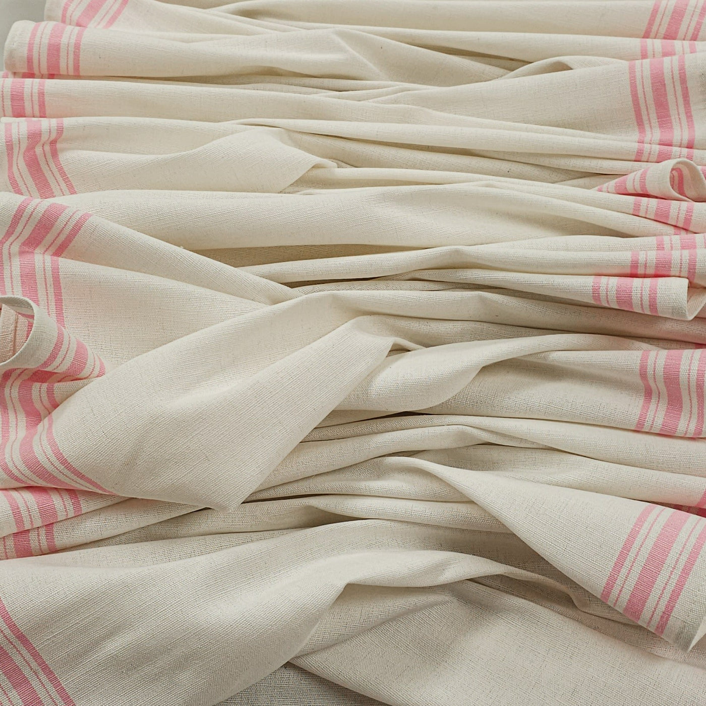 Dishcloth Fabric | Linen & Cotton  | Classic Stripes