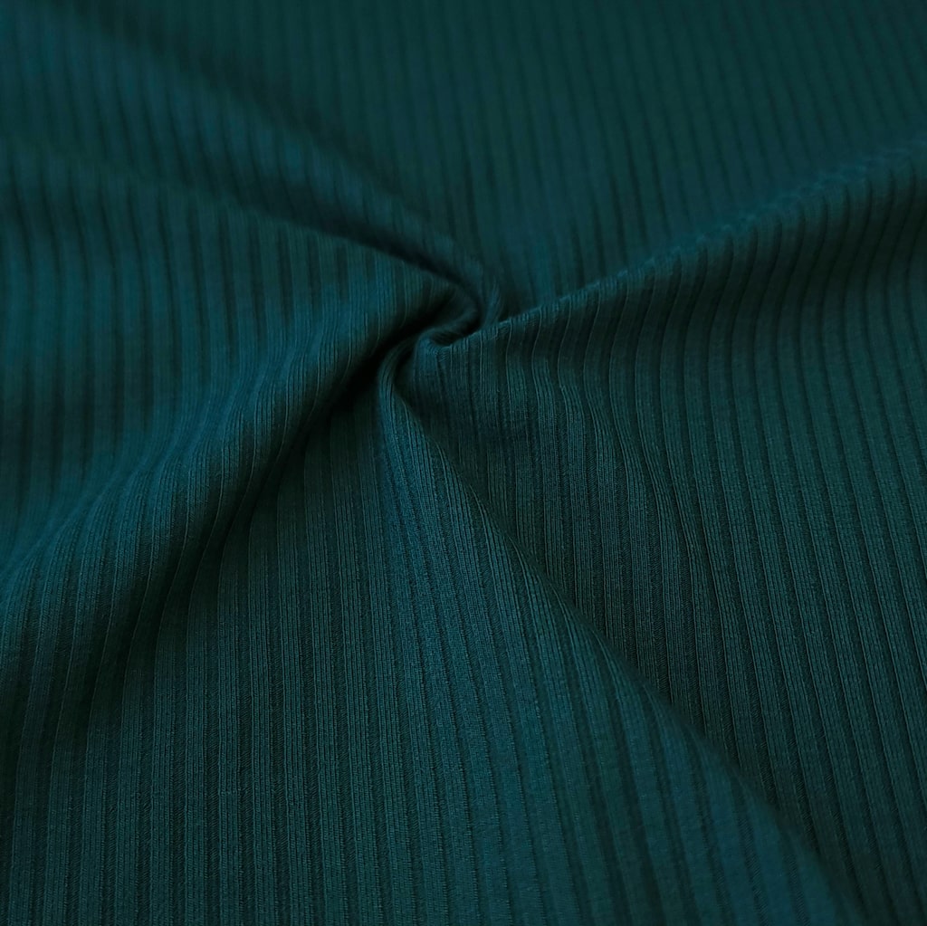 Teal Bamboo Jersey Fabric