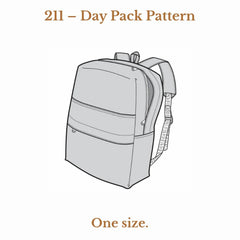 PDF SEWING PATTERN | Day Pack | The Green Pepper