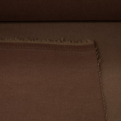 Cotton & Tencel Twill - Chocolate