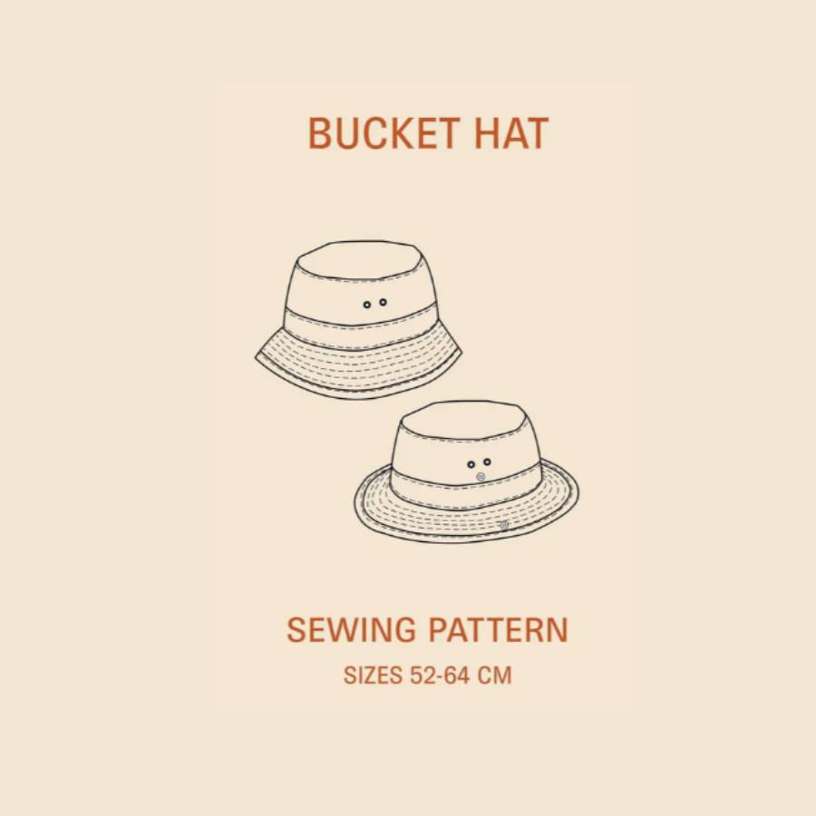 PDF Sewing Pattern | Kids Bucket Hat | Wardrobe by Me