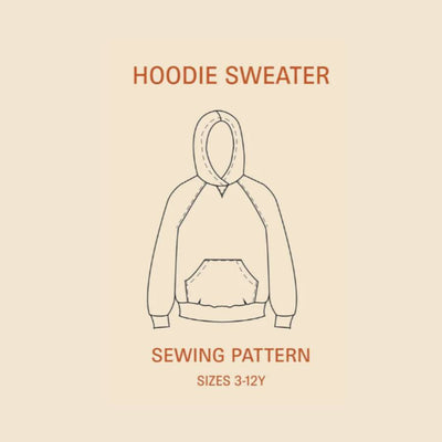 PDF Sewing Pattern | Kids Hoodie | Wardrobe by Me