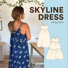 PDF SEWING PATTERN | Skyline Dress | Syd Graham