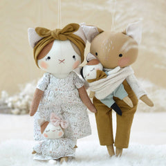 PDF SEWING PATTERN  | Family Cat Dolls | Mes Petites Lunes