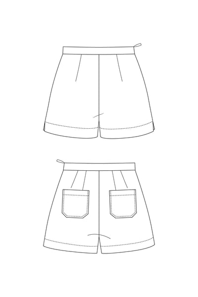 PDF Sewing Pattern | Verso trousers & shorts | Named Clothing