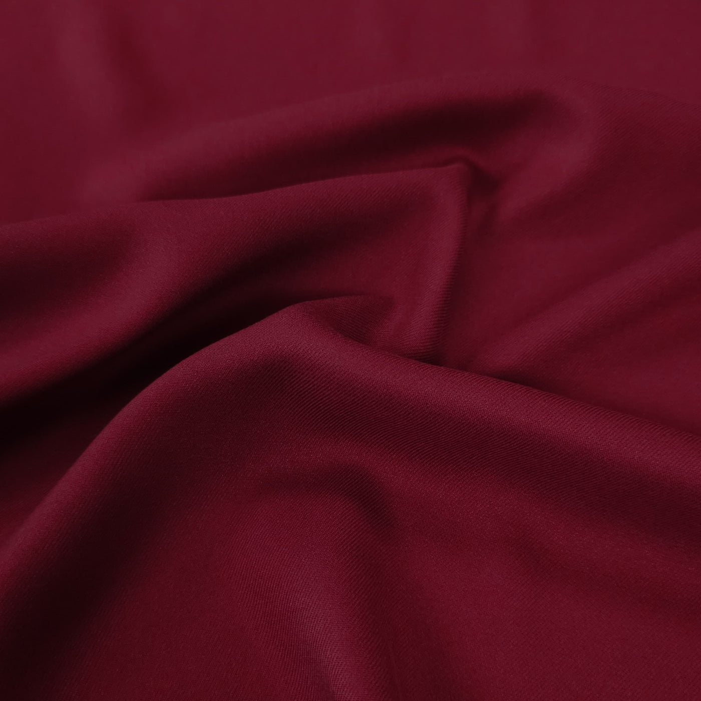 Viscose Twill - Burgundy 