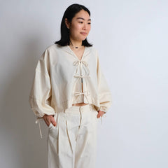 PDF SEWING PATTERN | Bow Tie Add-On For Zero Waste Cropped Shirt | Birgitta Helmersson | A4 ONLY