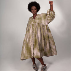 PDF SEWING PATTERN | Zero Waste Gather Dress | Birgitta Helmersson | A4 ONLY