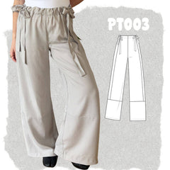 PDF SEWING PATTERN | PT003 Pants | The Form Edit | BILINGUAL ( FR/EN )