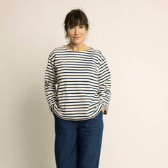 PDF Sewing Pattern | Boatneck Blouse | Wardrobe by Me