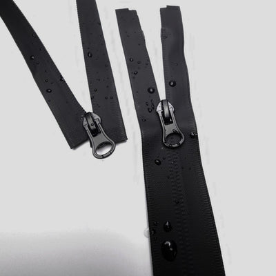 Waterproof Zipper | Open End | Black