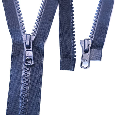 YKK | Open End Zipper | Molded Plastic | #5 | Navy