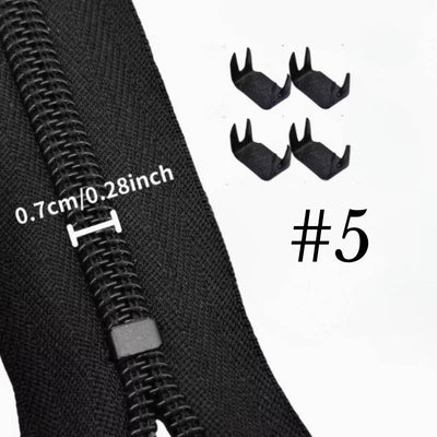 Bottom Zipper Stoppers #5 (Pack of 4)