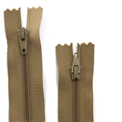 Closed End Nylon Coil Zipper | #3 | 4" / 10 cm