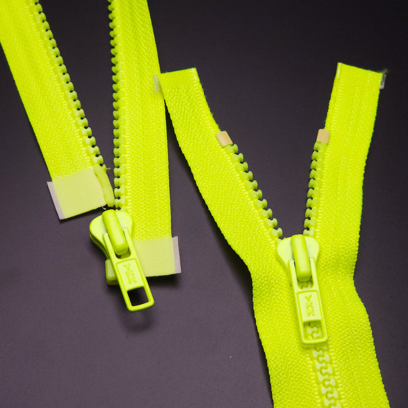 YKK | Open End Zipper | Molded Plastic | 65.5 cm - 25 3/4 " | Neon Colors