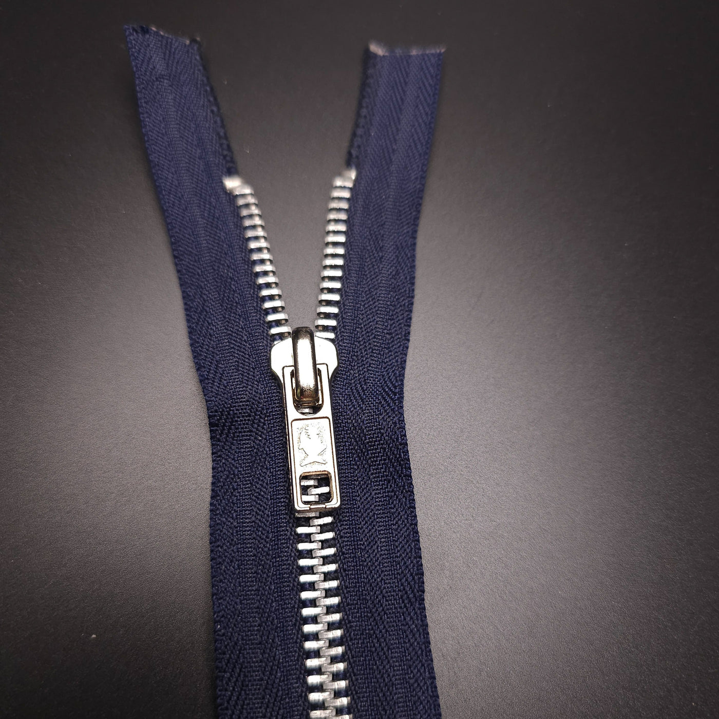 Open End Zipper | Nickel | 10" - 23 cm